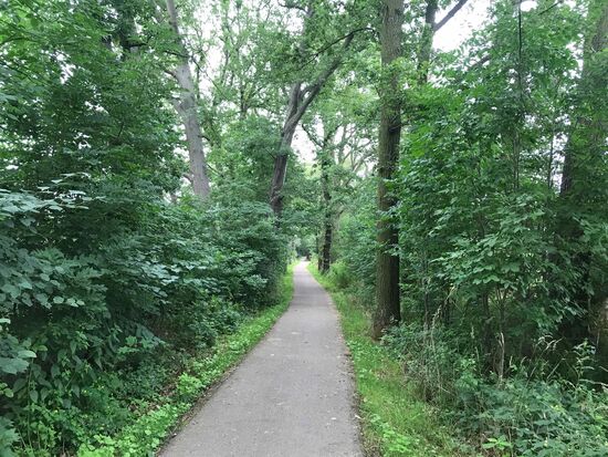 Hervorragend ausgebaute Radwege, da können sich manche Kommunen eine Scheibe von abschneiden.
