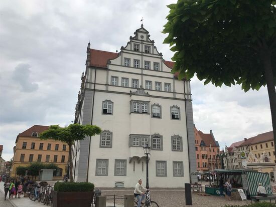 Und dann in die Stadt.