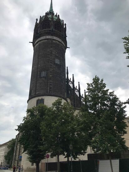 Die Schlosskirche.