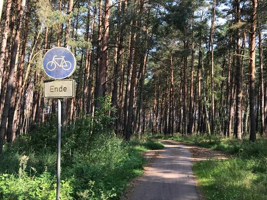 .....der nach ein paar hundert Metern schon wieder vorbei ist.