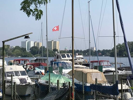Der erste Blick auf Potsdam