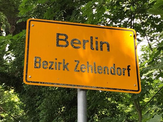 Und dann bin ich in Berlin (am Wannsee)