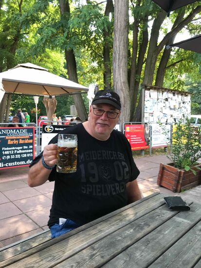 Ein erstes Bier und .....