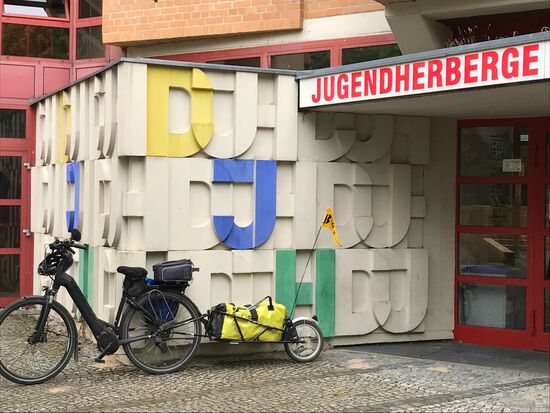 Abschied von der Jugendherberge Wannsee.