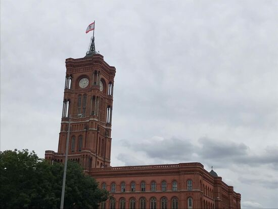 Rotes Rathaus.