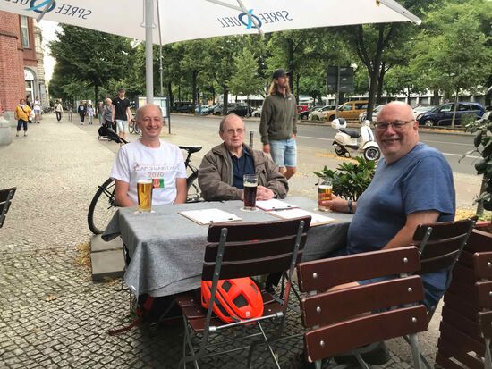 Es war ein schöner Abend. Danke Euch beiden.