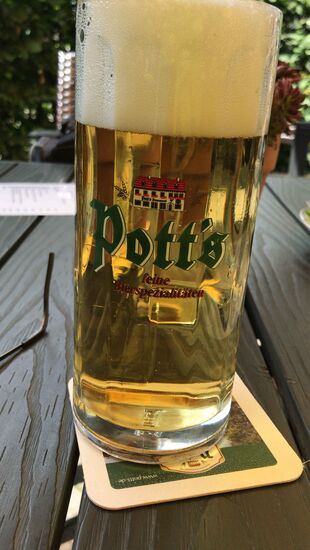 Pause am Hof Grothues-Potthoff.