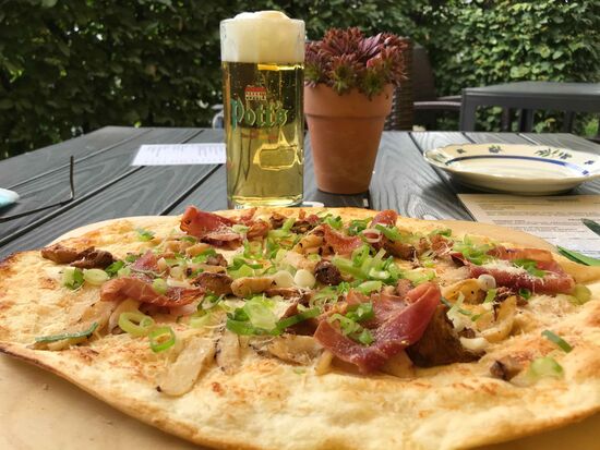 Und kaum ist mein Essen da.....