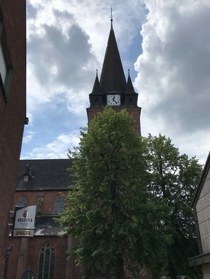 Die Kirche von Senden.