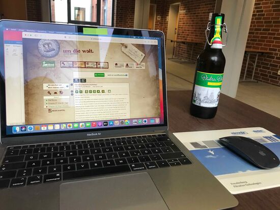 ....sondern erstelle den neuesten Bericht. 
Und morgen geht es von Münster nach Harsewinkel, dann hoffentlich trocken