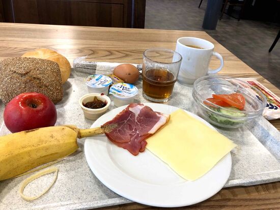 Jugendherbergsfrühstück 2021, ein guter Start in den Tag.