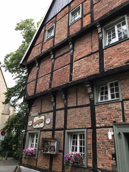 Das historische Brauhaus.....