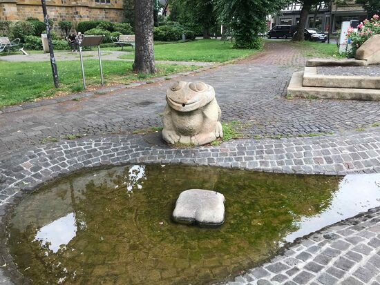 Ankunft in Harsewinkel, hier gibt es nicht so viel zu sehen..