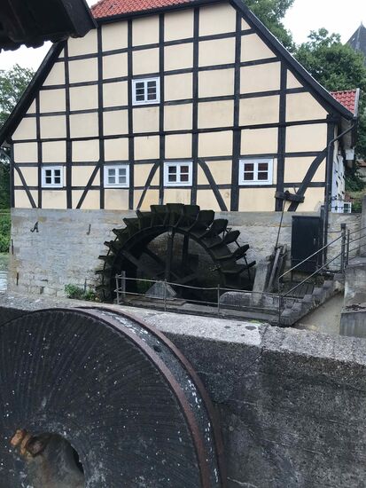 Mühle am Schloss Rheda.