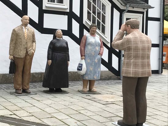 Und die stehen davor