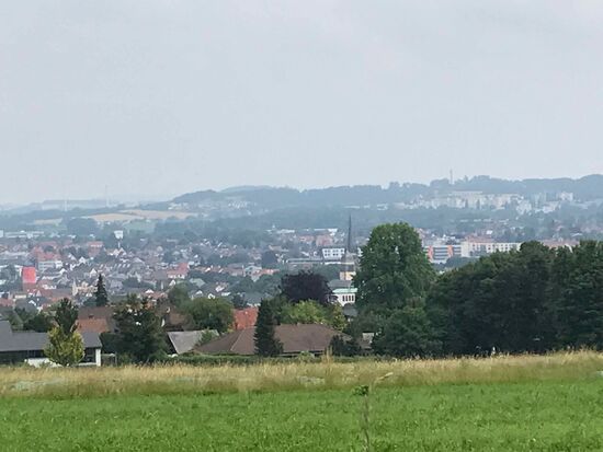 Dann geht's an Detmold vorbei, große Städte brauche ich zur Zeit noch nicht.