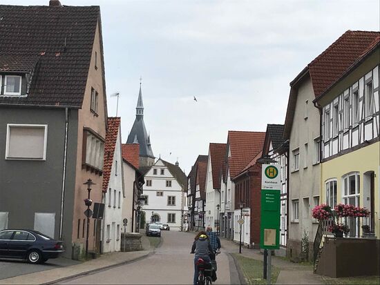 Irgendwann ist Nieheim erreicht.