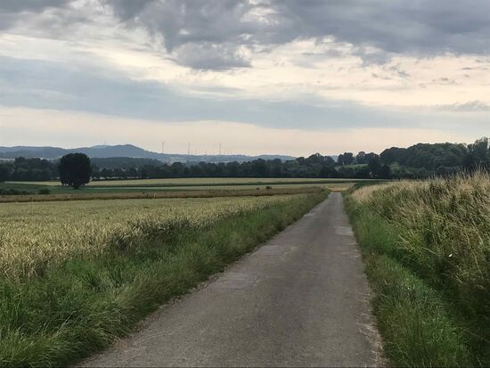 Der Himmel sieht toll aus, oder?