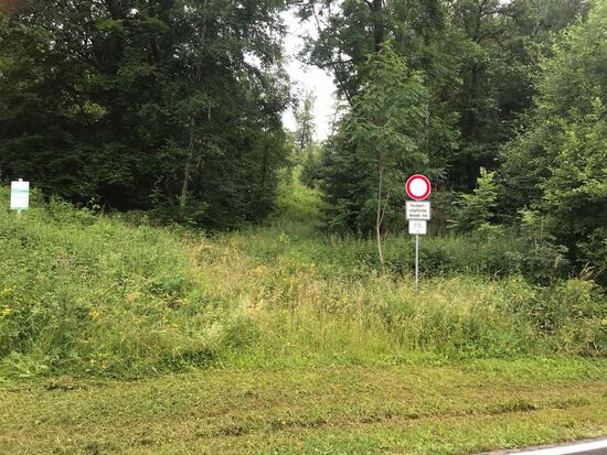 Angeblich ist das ein Radweg....