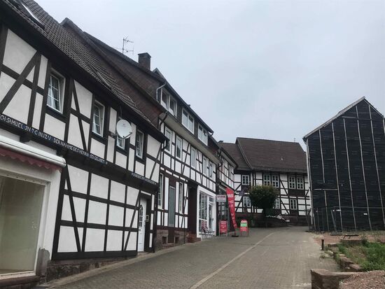Stadtoldendorf, schöne alte Fachwerkhäuser...