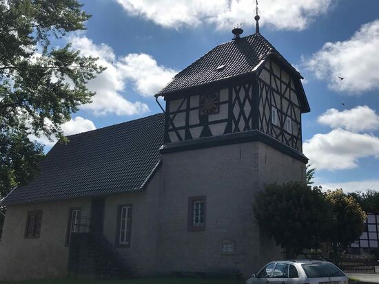 Wolperode, ab hier waren wir bis Goslar zu zweit.