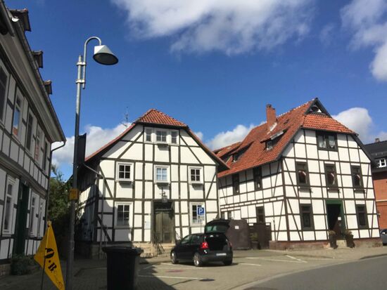 Bad Gandersheim, schönes Städtchen mit eigenen Festspielen.