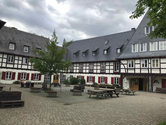 Mein Ziel, die Jugendherberge von Goslar, etwas ausserhalb gelegen, aber schön.