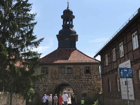 Der Klostereingang