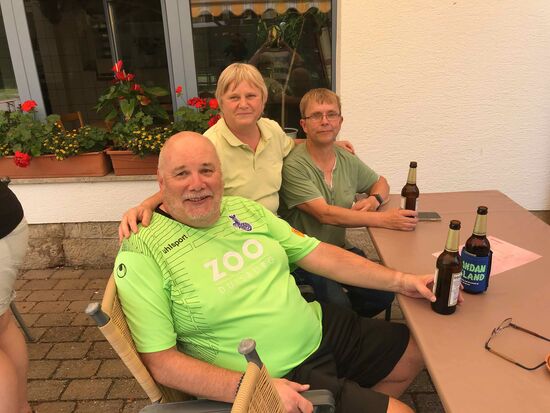 Das wird erstmal gefeiert