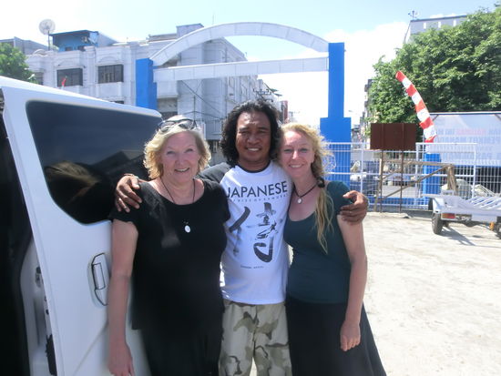 Abschied von Bunaken und von unserem Diveguide Fenli.