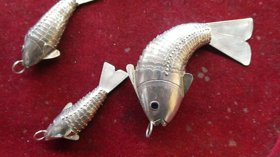 die Fischen sind auch beweglich