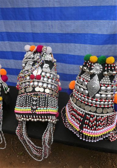 wunderschöne Kopfbedeckungen