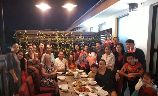 eine große Verwandschaft hat Arno bekommen.