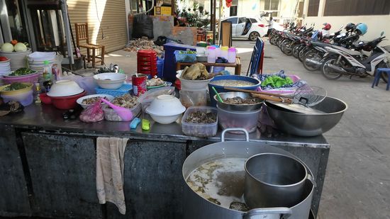 alles spielt sich draussen ab