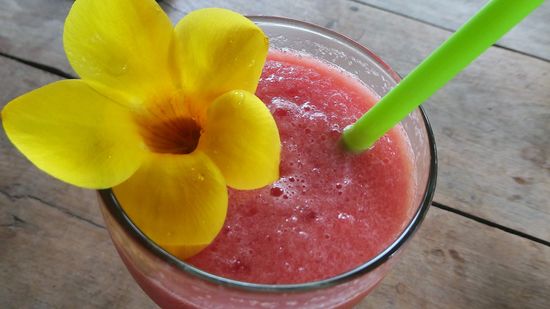 so etwas z.B. - ein köstlicher Wassermelonenjuice