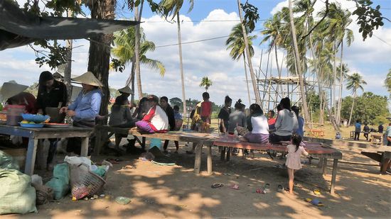 dort wird draussen gekocht