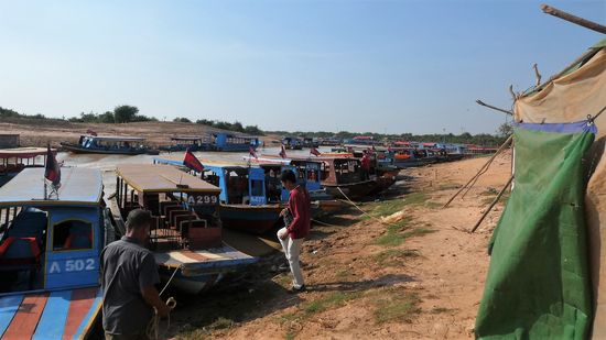mit dem Boot gehts weiter