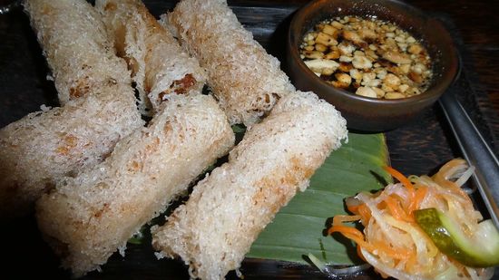 Fried springroll  sehr lecker