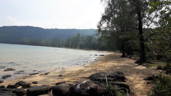 5 Minuten Fußweg zum schöneren Strand