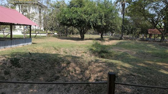 die offenen Felder. Während der Regenzeit werden immer wieder Gebeine und Stofffetzen hoch gespült.