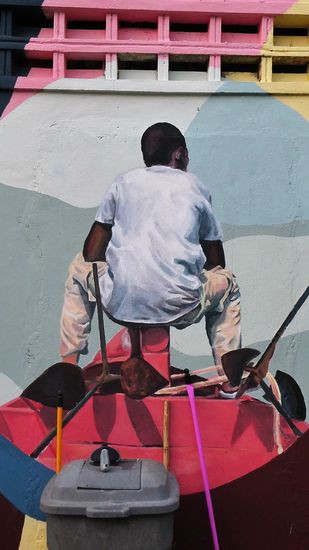 das erste Graffito, welches ich in PP gesehen habe