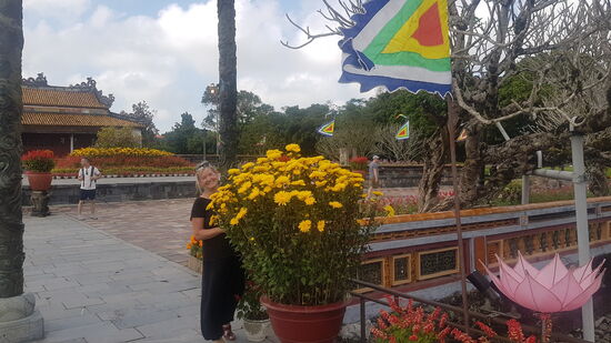 Wir besuchen die Zitadelle mit dem früheren Wohnsitz der Kaiser.