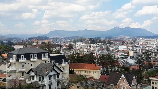 die Stadt  ist toll, sauber und gepflegt, Blumen überall