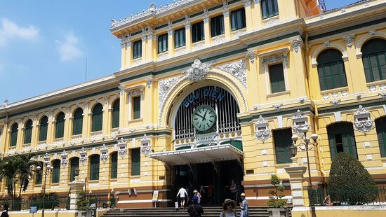 das alte Postgebäude