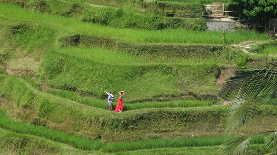 viel genutzte Kulisse für Fotos