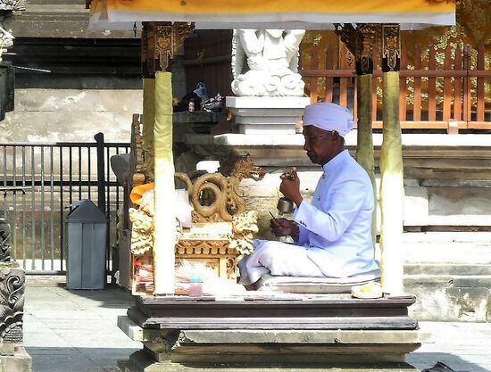 Gottseidank gibt es hier Bereiche, in die Touristen keinen Zutritt haben.