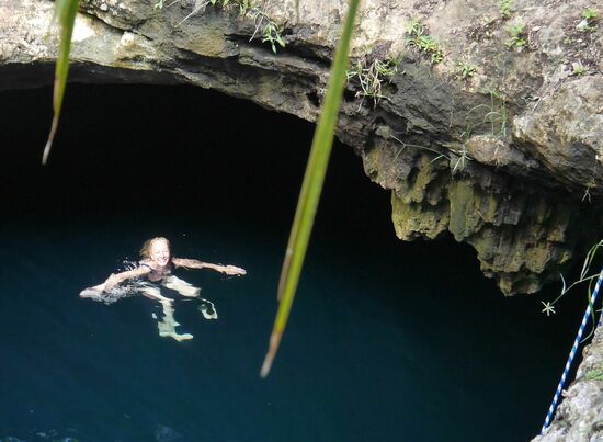 Nase voller Wasser, aber gut gelandet.