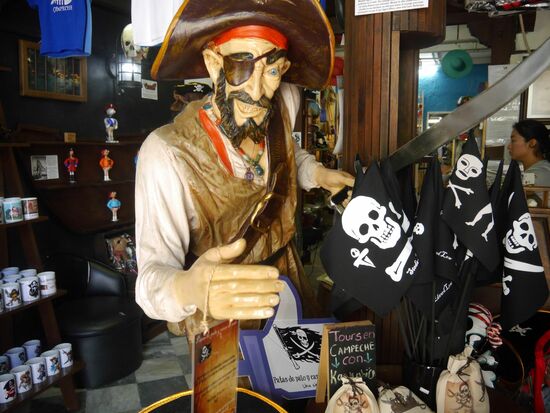 Heute nur noch als Touristennepp interessant: Piratenhistorie
