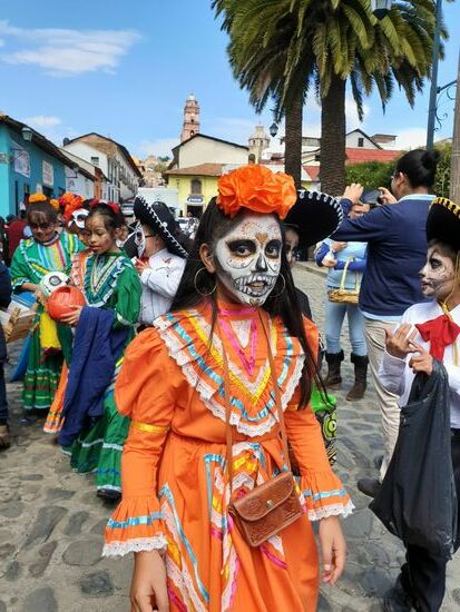 Die Noche de Muertos ist jetzt nicht mehr weit. Überall sieht man Vorboten ...