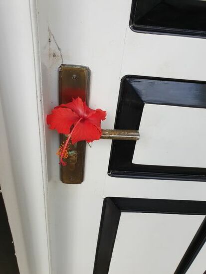 ... und die Türklinke